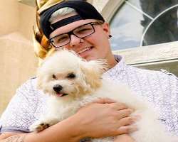 He is very fond of dogs.